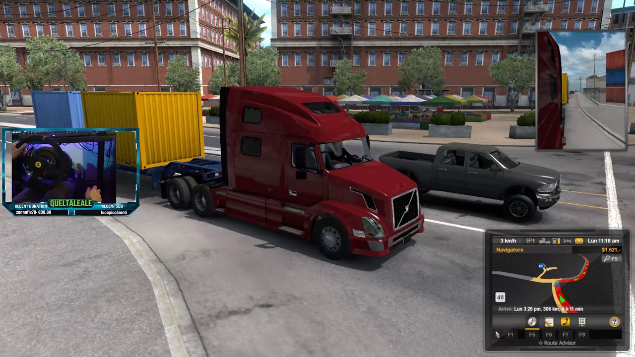 Si riparte  || American Truck Simulator - Gameplay ITA - T300 + TH8A - LIVE#01