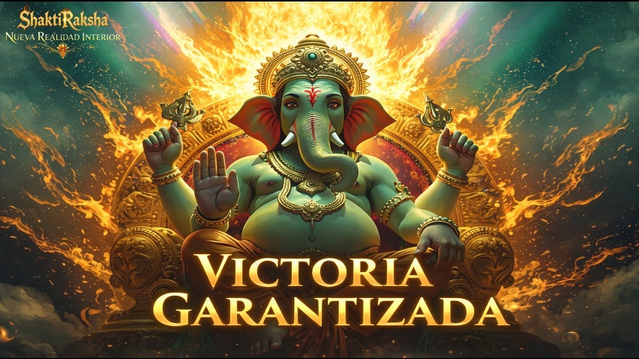 SI ESTE MANTRA TE ENCONTRÓ, LA VICTORIA ESTÁ GARANTIZADA | GANESHA CONCEDE ÉXITO 🐘✨