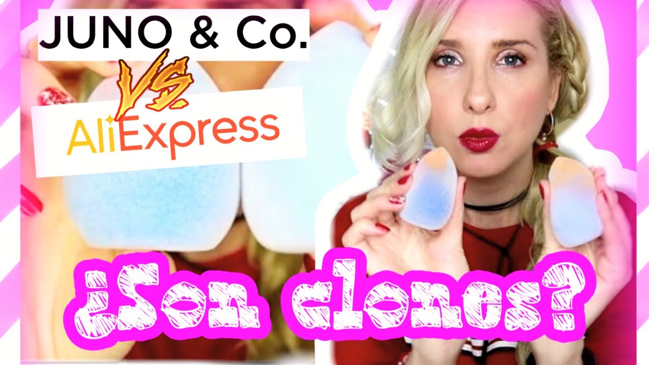 &iexcl;CLON ALIEXPRESS! ESPONJA JUNO & Co &iquest;SON CLONES? A PRUEBA! V de Vero Style