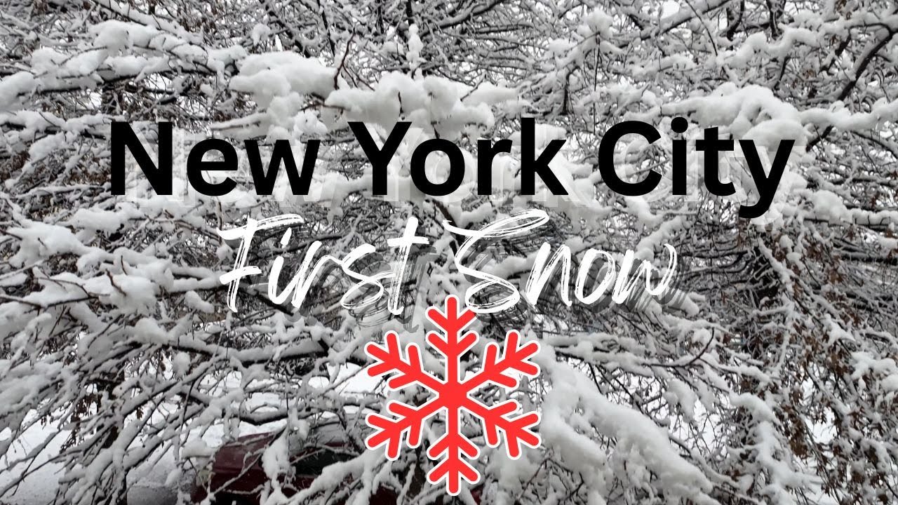 New York City first Snow | Long Drive with Coffee