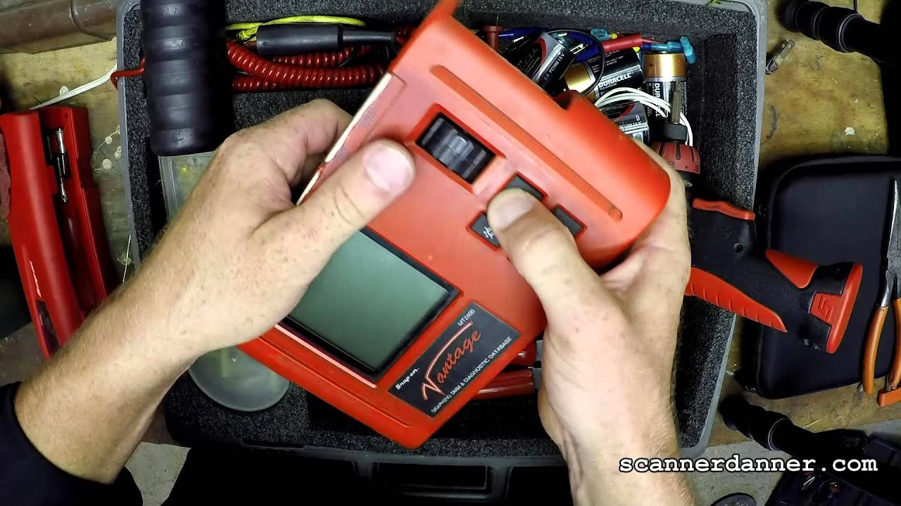 Snap-on Vantage MT2400 will not turn on