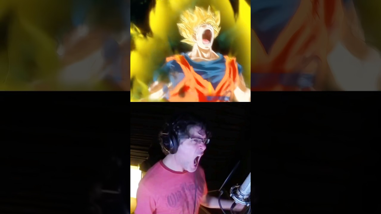 Самый ЭПИЧЕСКИЙ КРИК Гоку! #dbz #goku