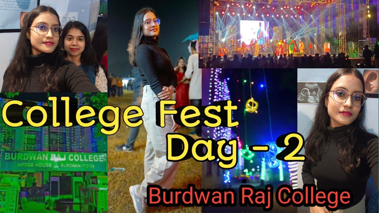 College Fest🔥🔥|| Sankalp 2.0🔥2023❤️|| Burdwan Raj College Fest Full Vlog