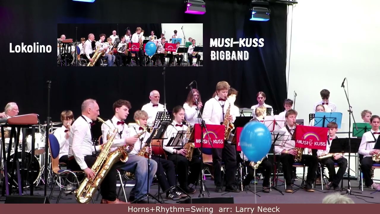 Horns + Rhythm = Swing Arr:  Larry Neeck