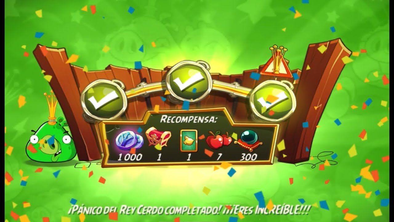 Angry Birds 2 - King Pig Panic (Pánico del rey cerdo) - 10/07/2025