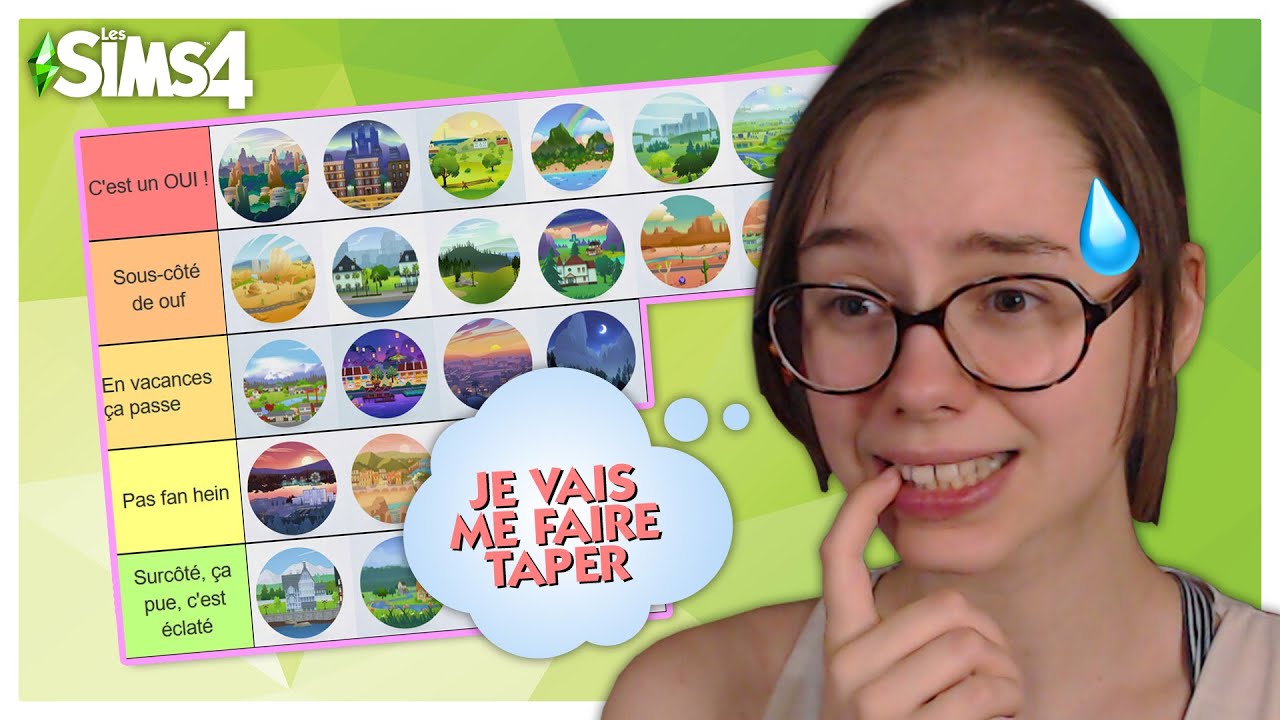Je JUGE toutes les villes des Sims 4 (et vous allez me juger ptdr) 🥹