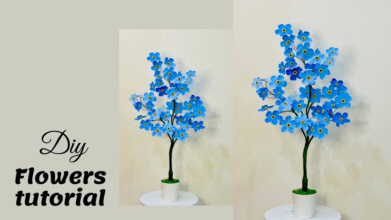 DIY  Beginner's Flower Tutorial || Flower Craft || decor Idea