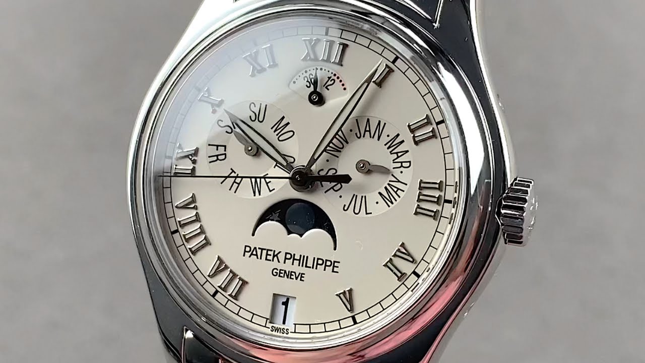 Patek Philippe 5036/1G-017 Annual Calendar Moon Phases - 37mm White Gold Complications Watch Review