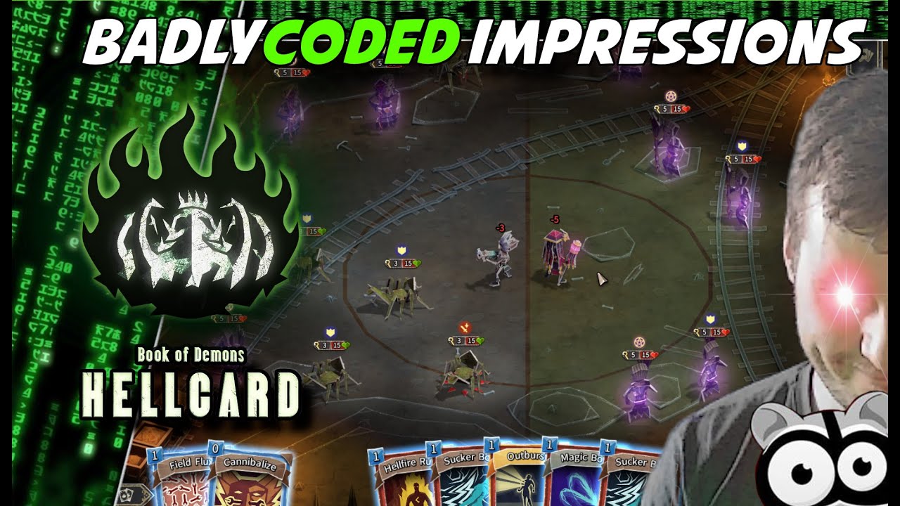 BOOK OF DEMONS: HELLCARD | BadlyCoded Impressions