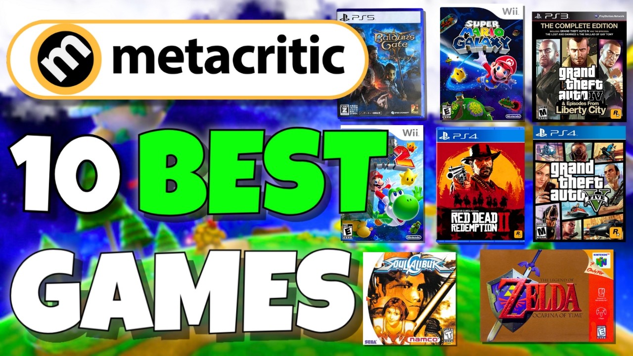 Я сыграл в 10 лучших игр всех времен по версии MetaCritic!