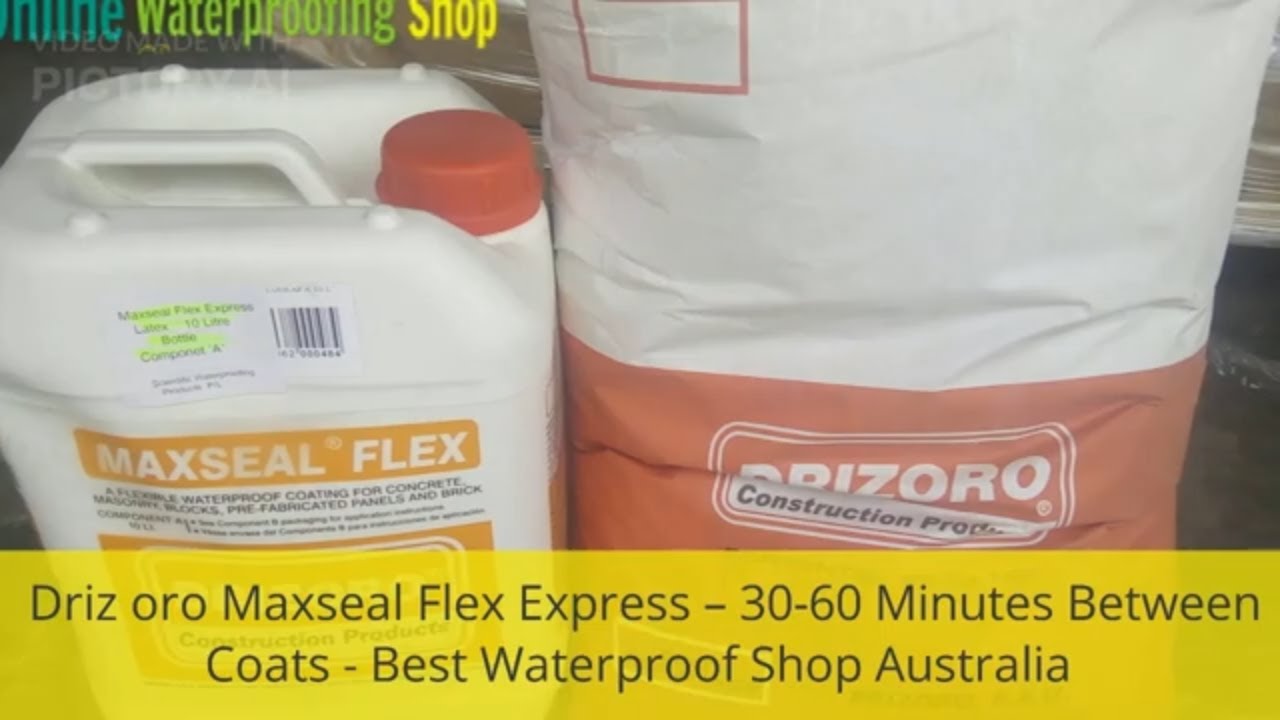 7 Advantages of Waterproofing with Drizoro Maxseal Flex Express - get your job done the same day