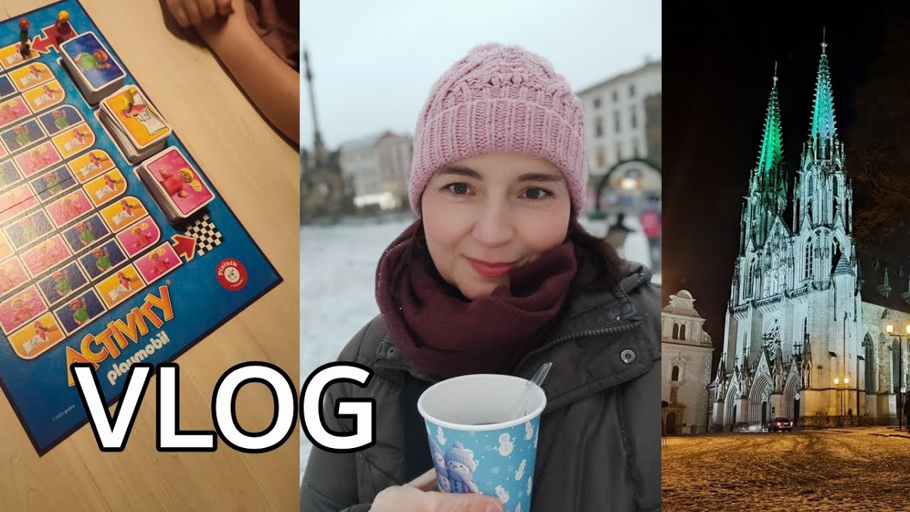 Poslední dny v roce, náš Silvestr, toulání po Olomouci/ VLOG