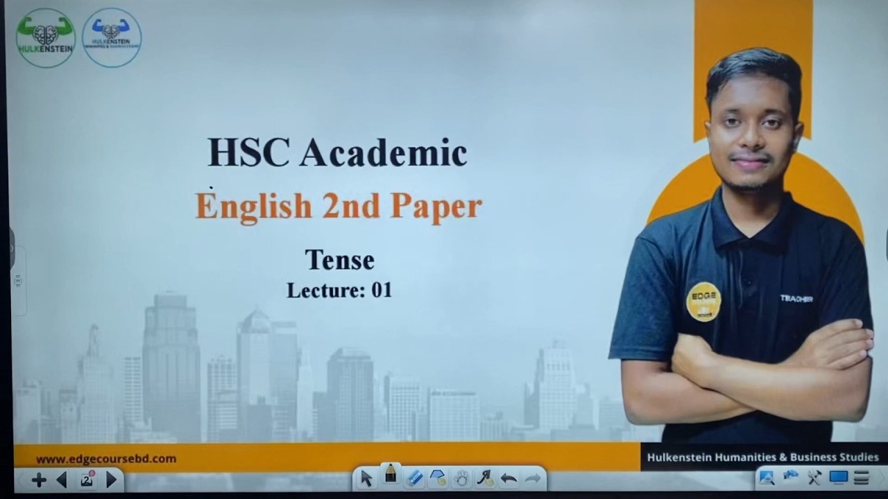 English 2nd Paper | Tense (Lecture 01)