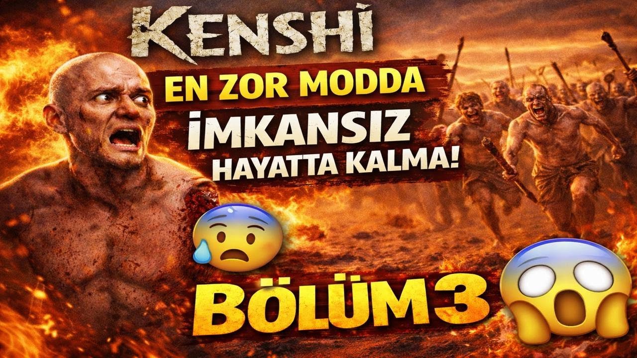 KENSHİ EN ZOR MODDA HAYATTA KALMA! - Bölüm 3