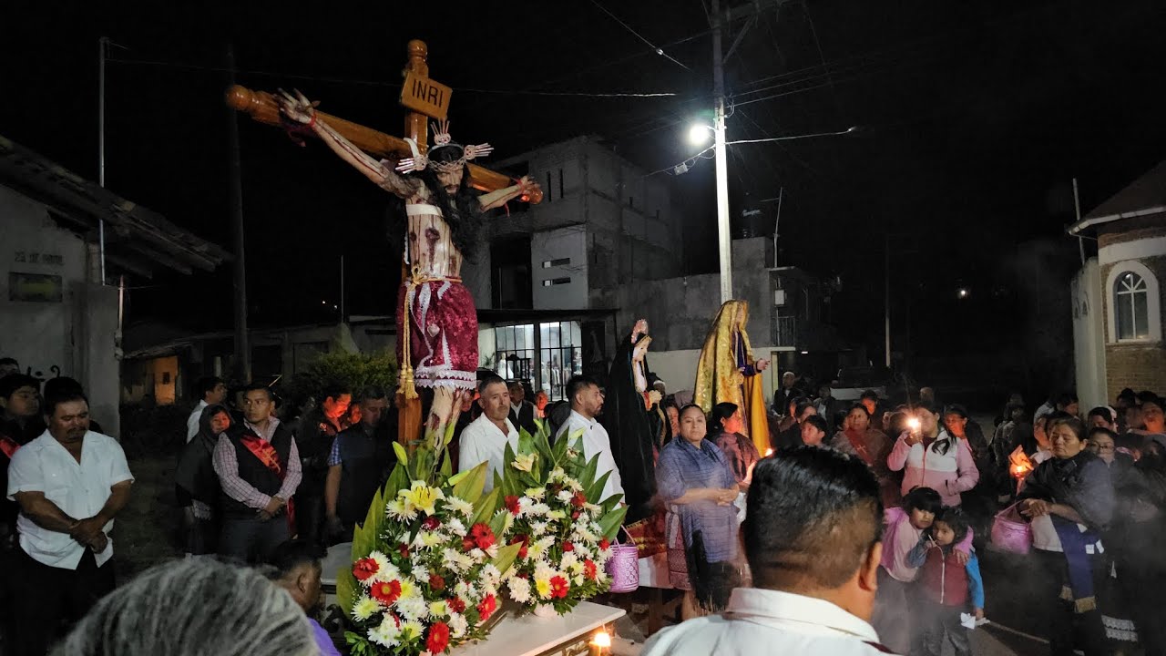 Prosecion de 4°  viernes  por la principales calles de san juan mixtepec juxtlahuaca oaxaca 👉 2026