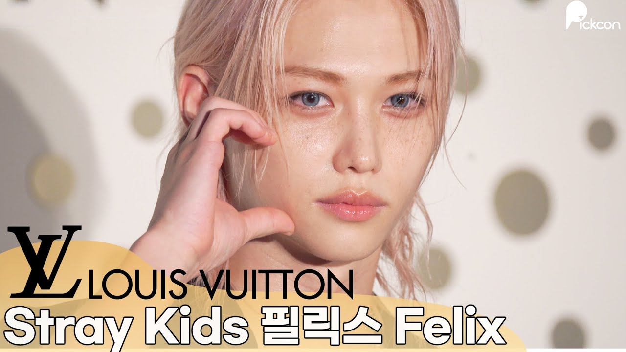 Stray Kids Felix's Mesmerizing Blue Gaze, the Brightest Jewel | Louis Vuitton High Jewelry Event
