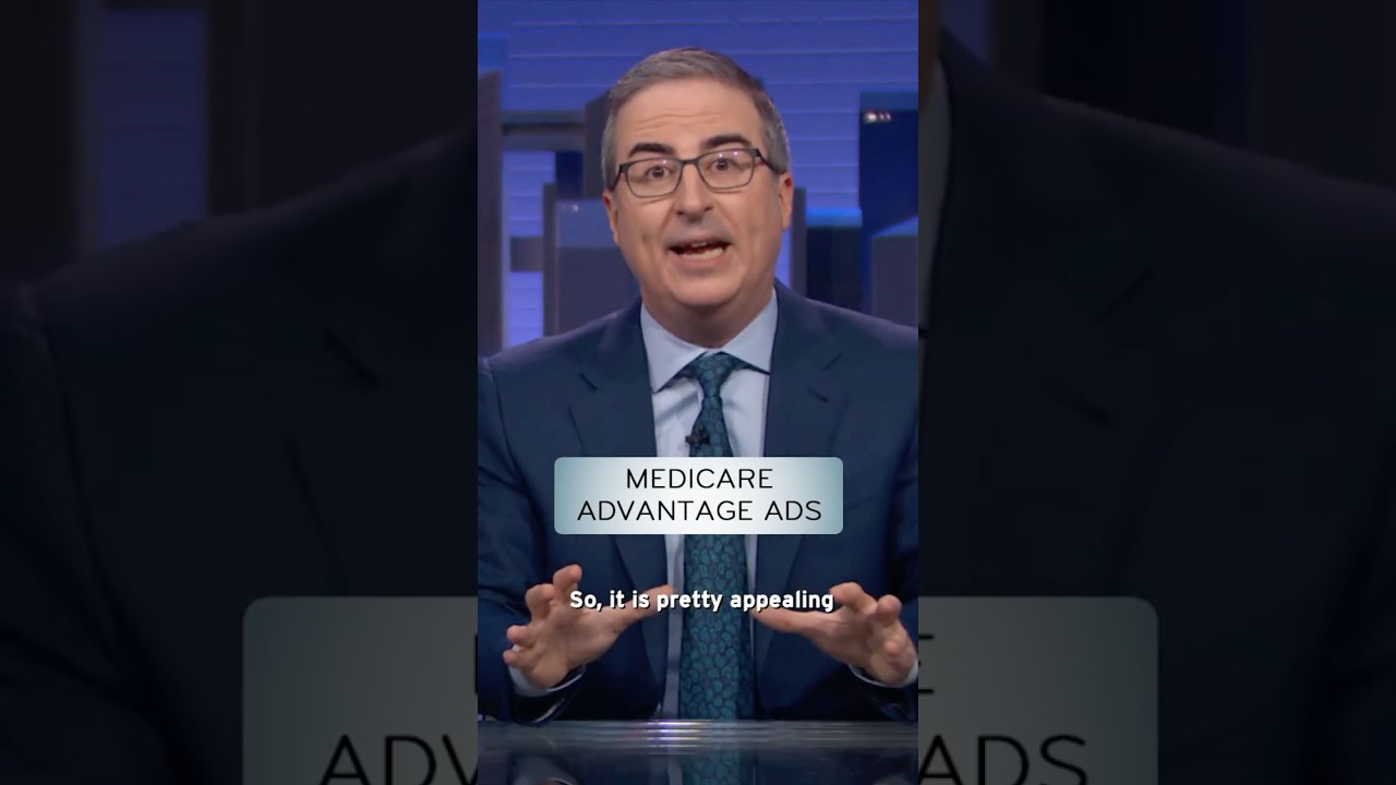 Medicare Advantage Ads #lastweektonight