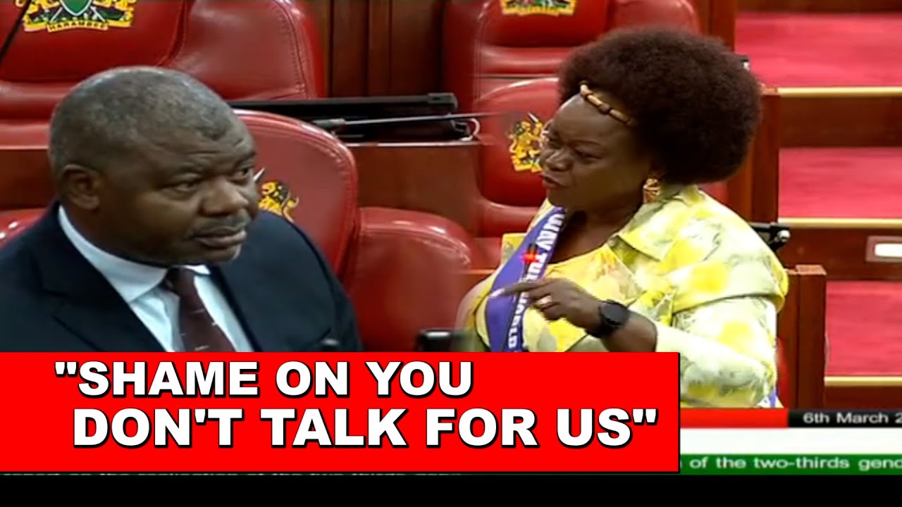 DRAMA!! See why MP Millie Odhiambo almost slapped TJ Kajwang in Parliament!🔥