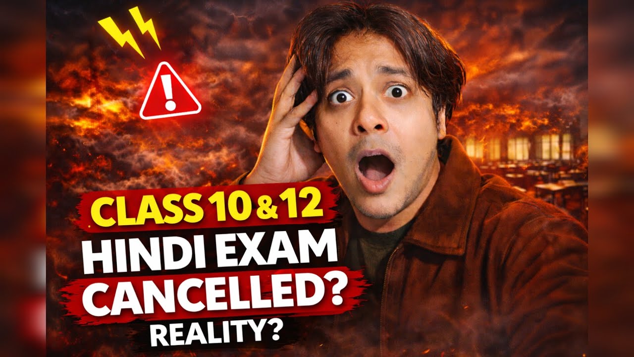 🔥 2 March Hindi Exam Cancelled?! 😳 Class 10 & 12 BIG Update | CBSE Reality Explained
