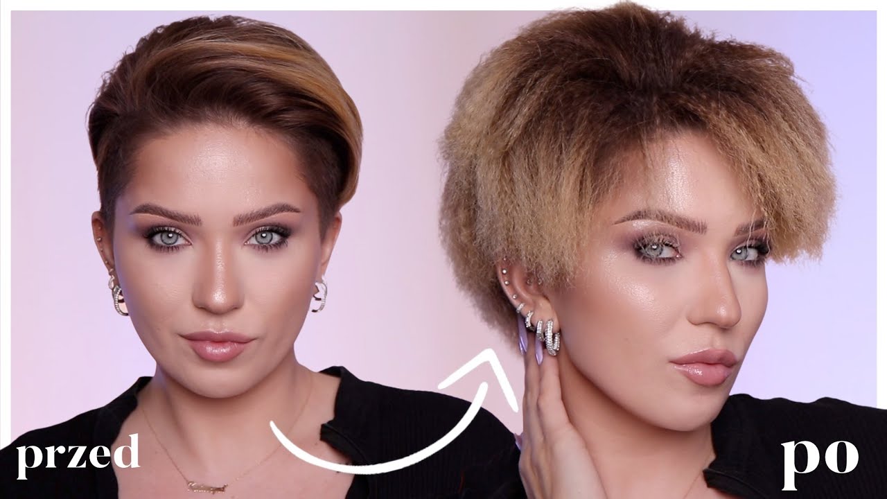 BURZA WŁOS&Oacute;W! KARBOWANE WŁOSY W STYLU LAT 80-TYCH | TUTORIAL #fryzkitulca | kitulec