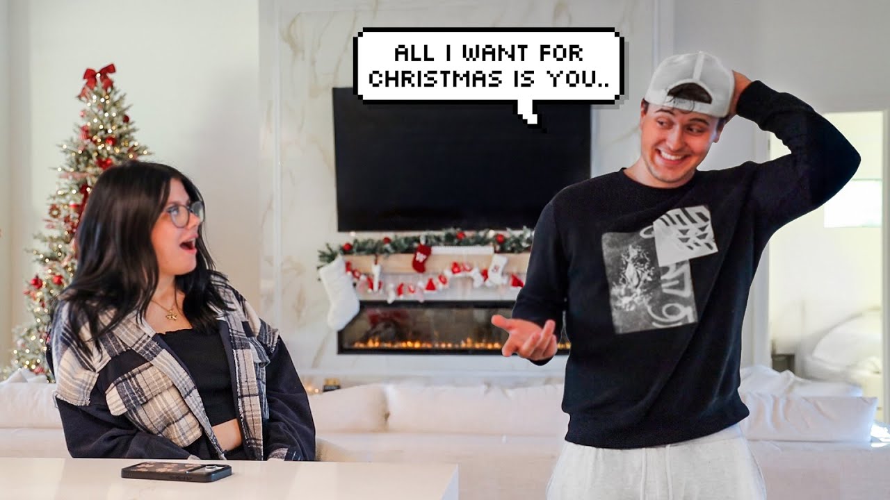 TELLING MY WIFES TWIN SISTER SHES &ldquo;ALL I WANT FOR CHRISTMAS&rdquo; *Hilarious* 