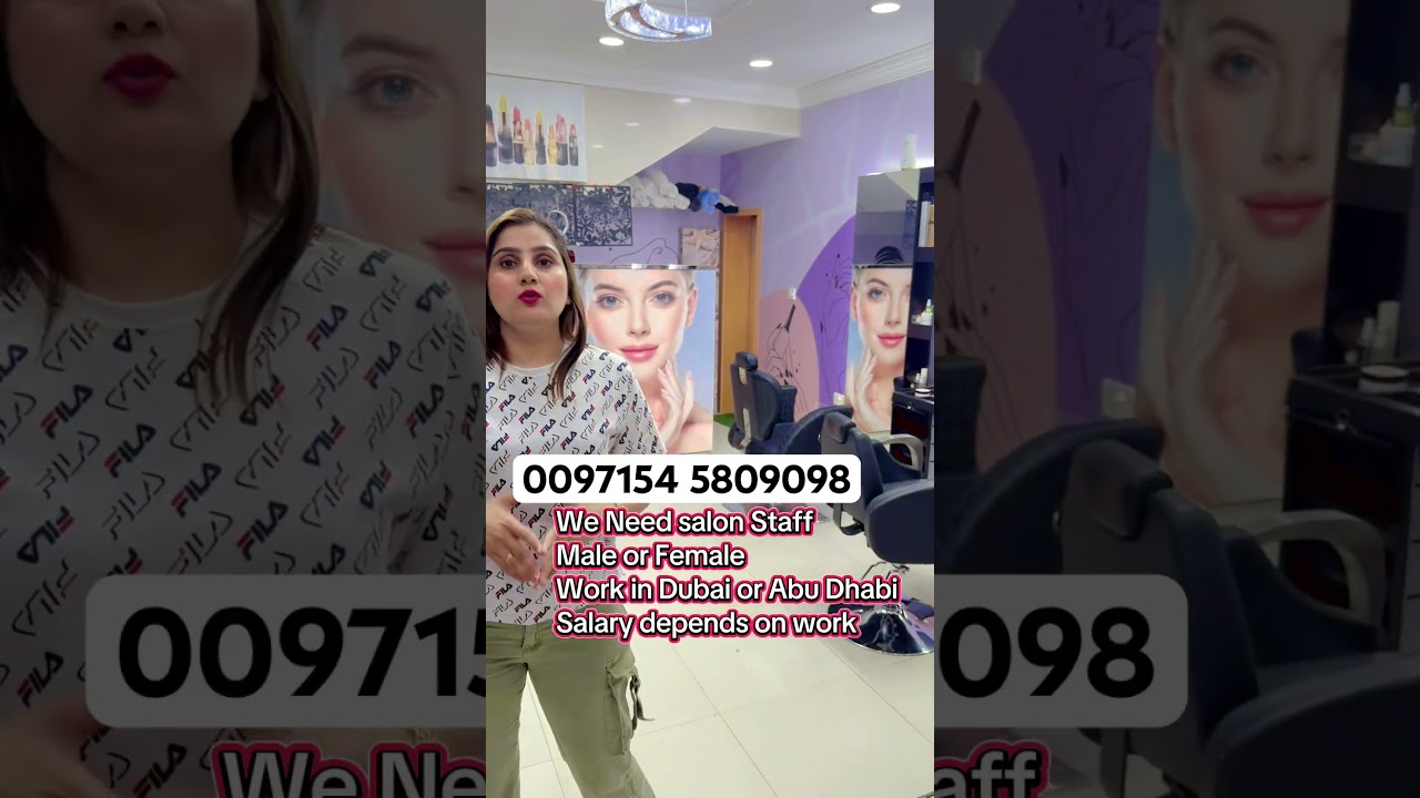 Salon jobs in Dubai with Life in Dubai fashion team