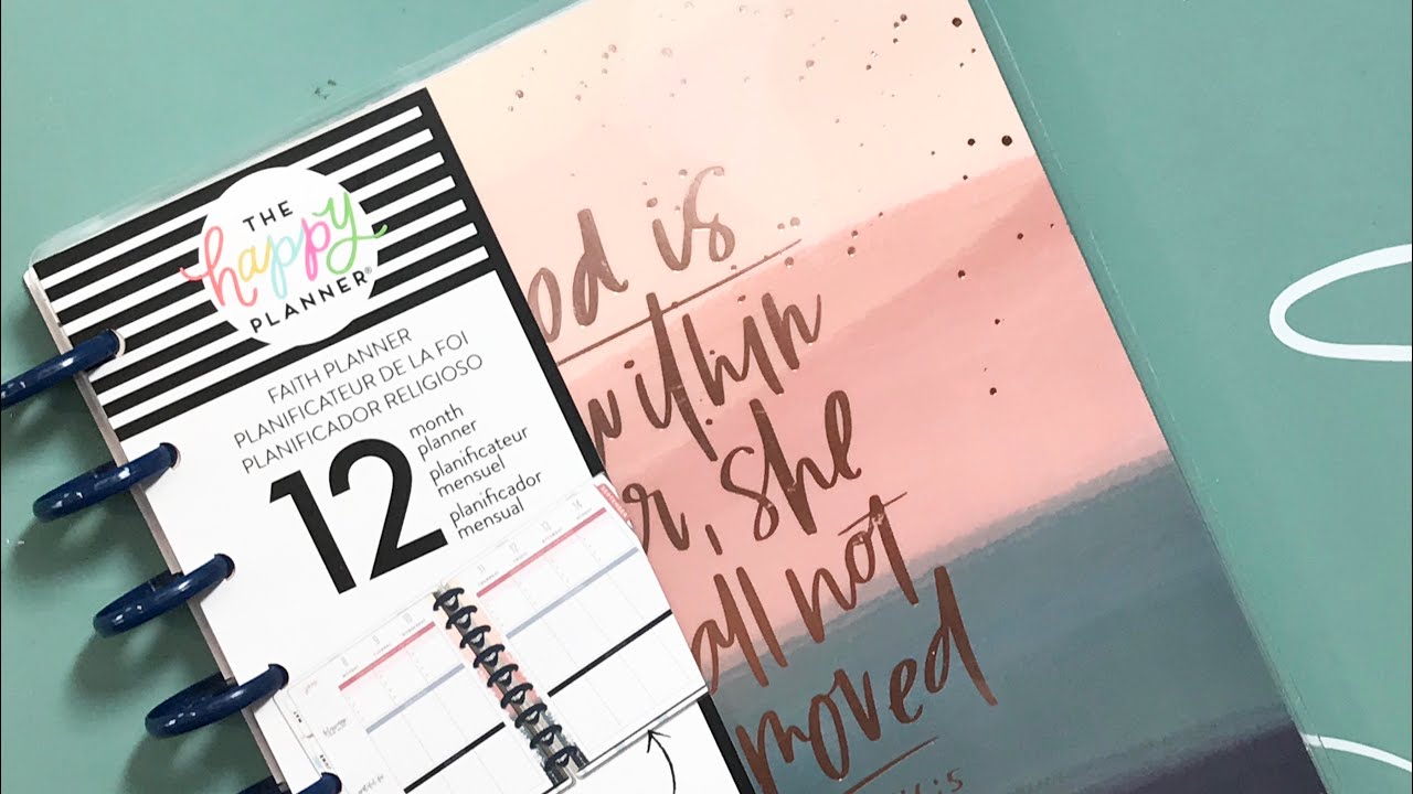 2020 Psalms Faith Happy Planner