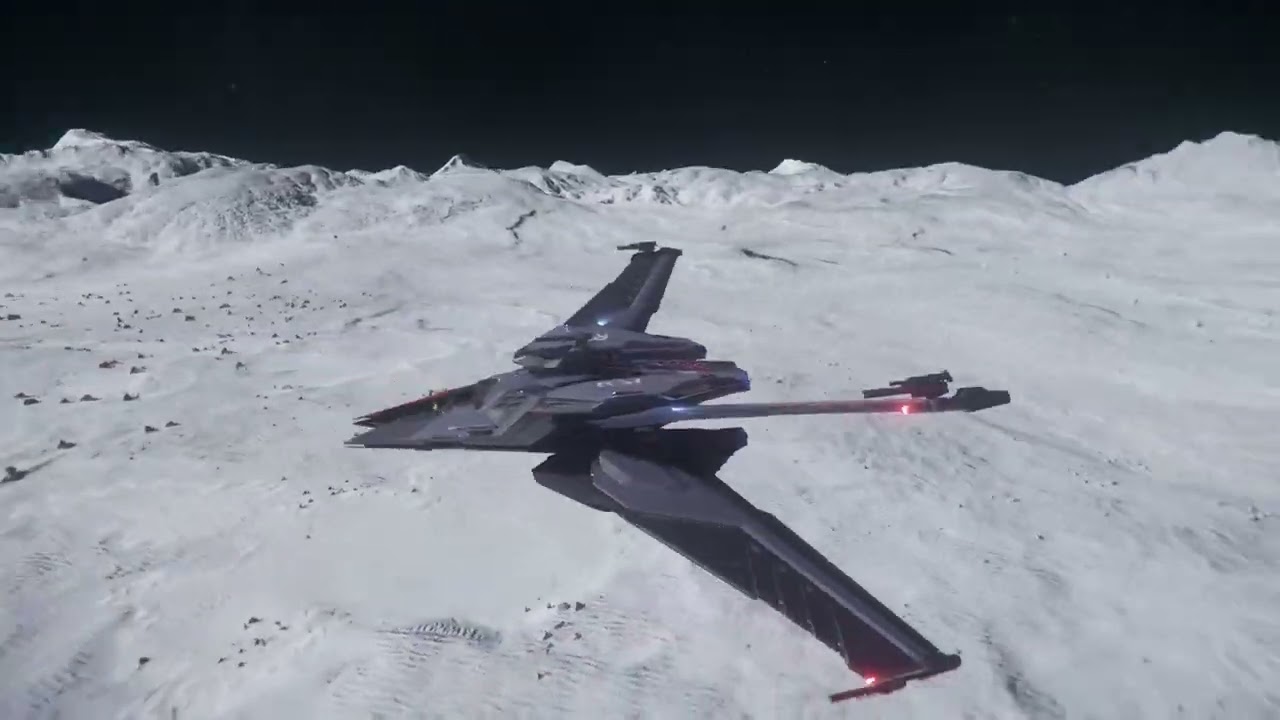 Star Citizen relaxing flight over Wala