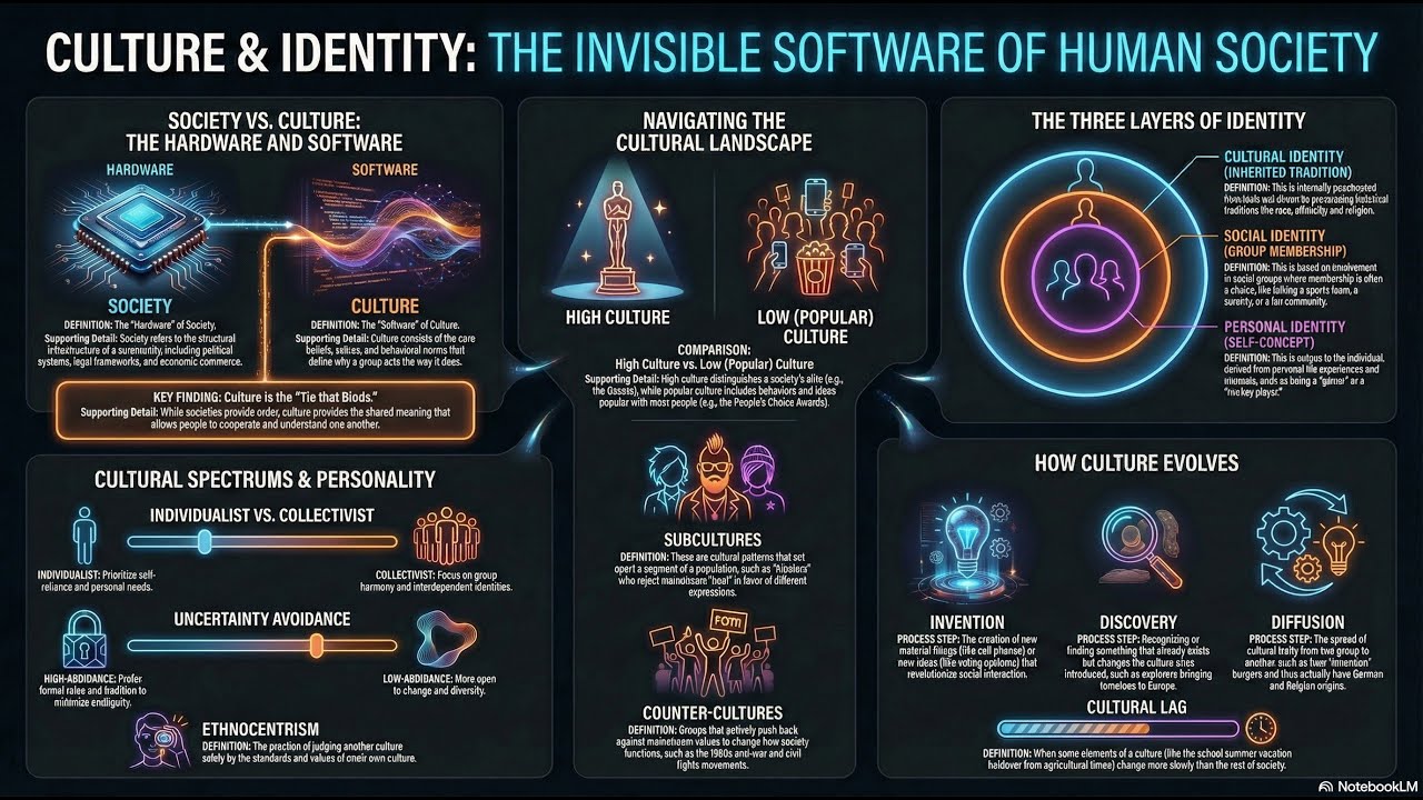 The Science of Culture: How Subcultures and Society Shape Your Identity