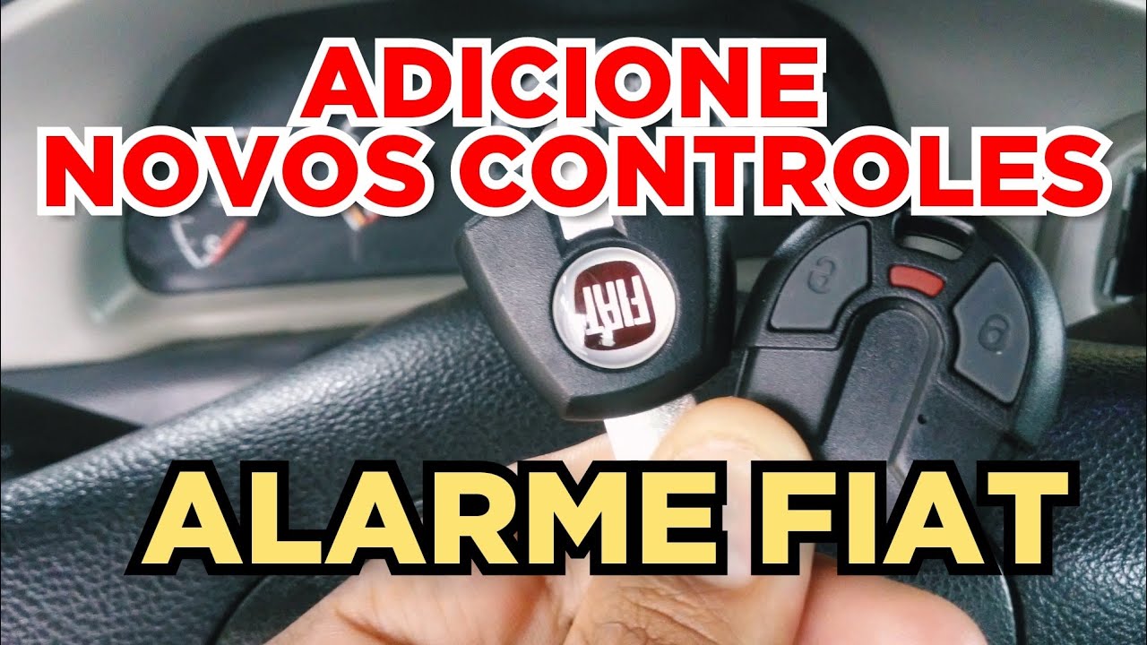 Como Programar Controle de Alarme Original Fiat