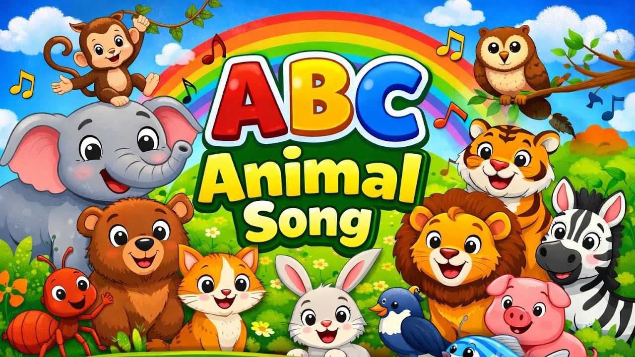 ABC Animal phonic song | Animal phonic song for kids | A to Z animal phonic song for toddlers