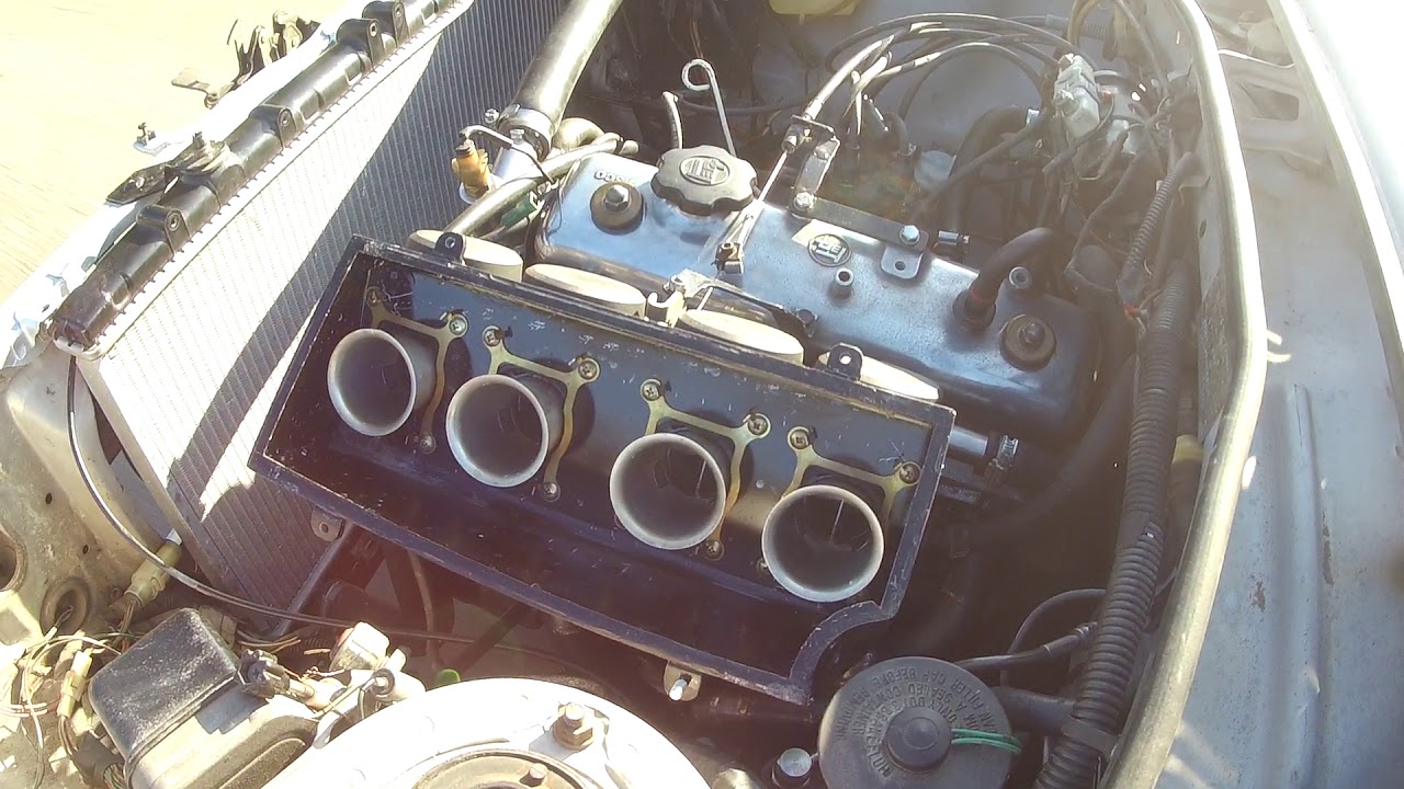 Toyota Starlet KP61 - 5K Bike Carbs