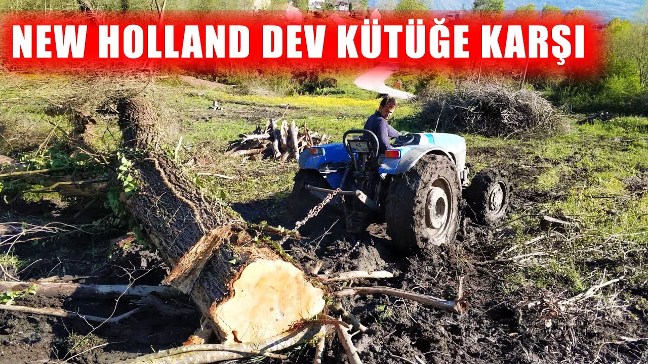 NEW HOLLAND DEV KÜTÜĞÜ ÇEKİYOR
