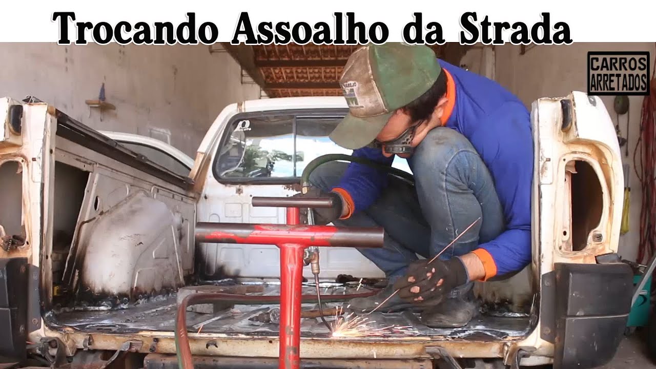 Troca do Assoalho da Fiat Strada