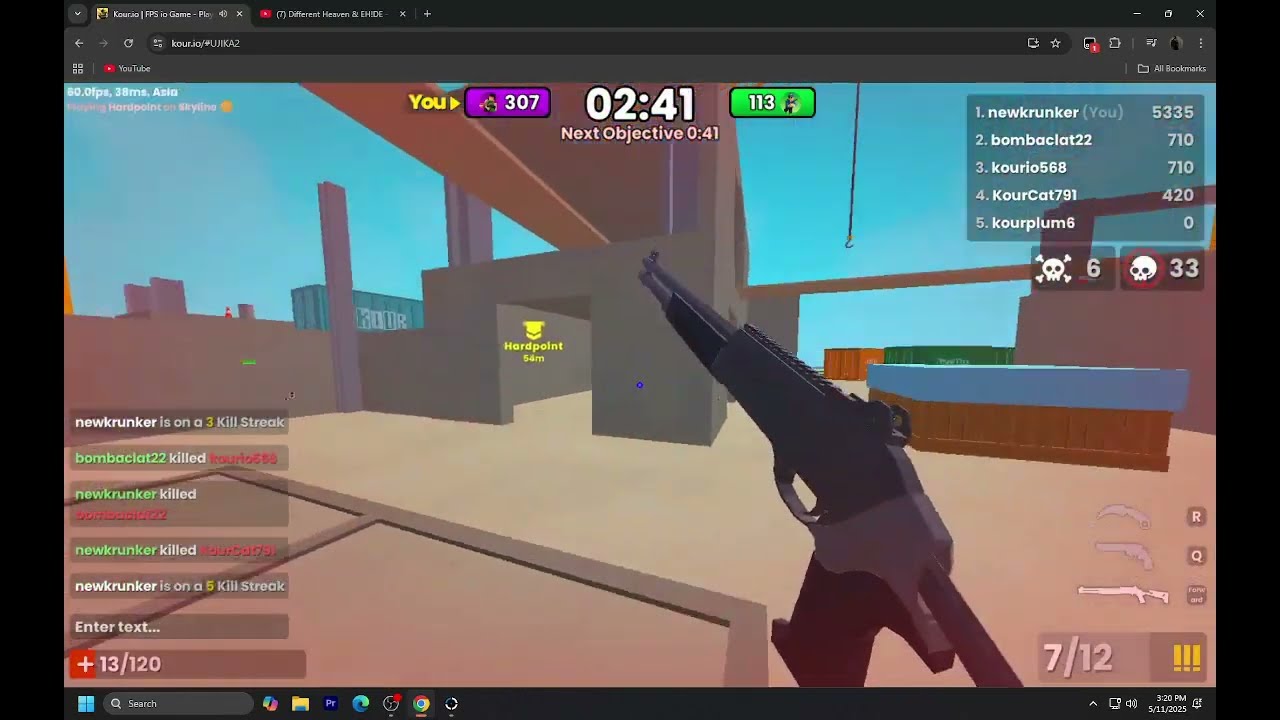 Shotgun like this (kour.io)
