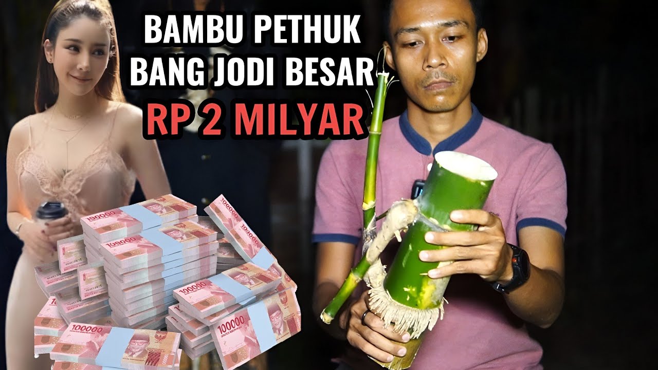BAMBU PETHUK ASLI BANG JONI BESAR DAN MASI HIJAU RP 2 MILYAR PETUK ASLI TERBARU