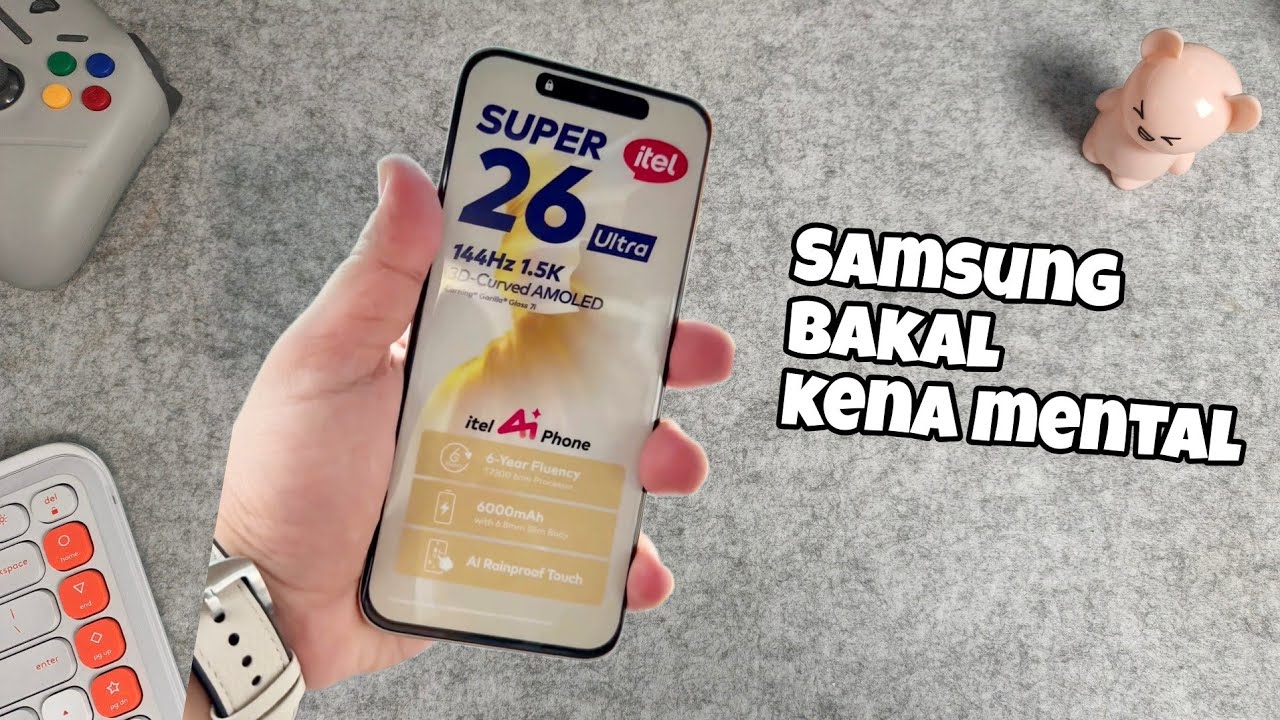 SAMSUNG KENA MENTAL!! ITEL S26 ULTRA FLAGSHIP TAPI RAMAH KANTONG