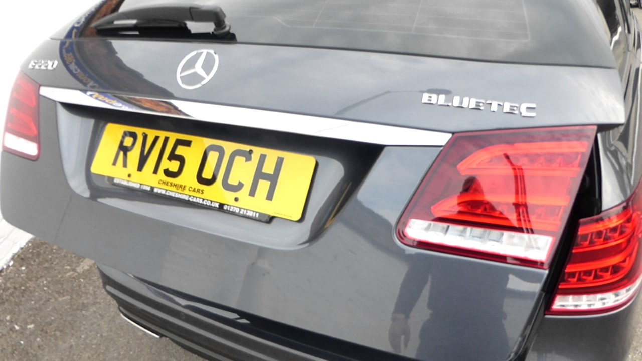 15 Reg Mercedes Benz E220 CDI AMG Night Edition Estate