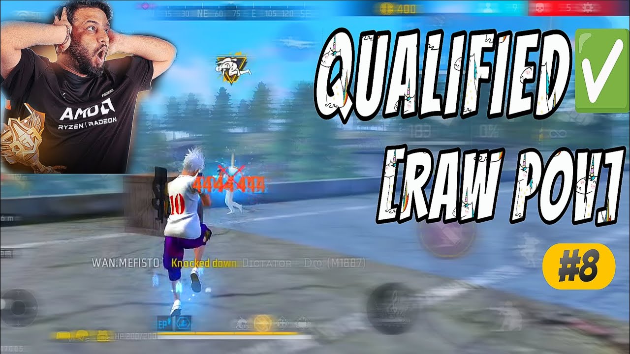QUALIFIED JC STAGE 1 🏆 | RAW IGLxPRIMARY RUSHER POV🔥🔎 FT.WAN-ESPORTS❤️‍🔥