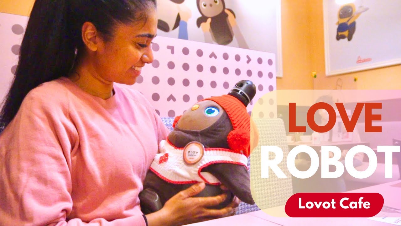 AI Love Robot Cure Your Loneliness 🥹🥰 | Lovot Cafe | ラボットカフェ