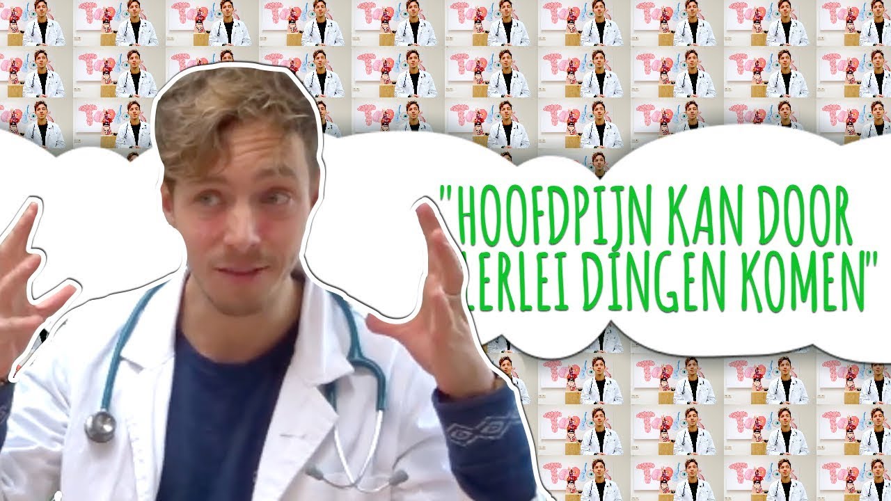 WAAROM HEB JE HOOFDPIJN?! - VRAAG HET YOUTUBE-DOKTER ELBERT
