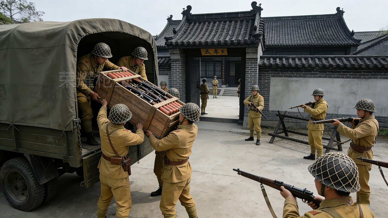 抗日電影！遊擊隊假扮日軍進入軍火庫，大搖大擺拉走滿滿一車軍火！ ⚔️ 抗日 MMA | Kung Fu