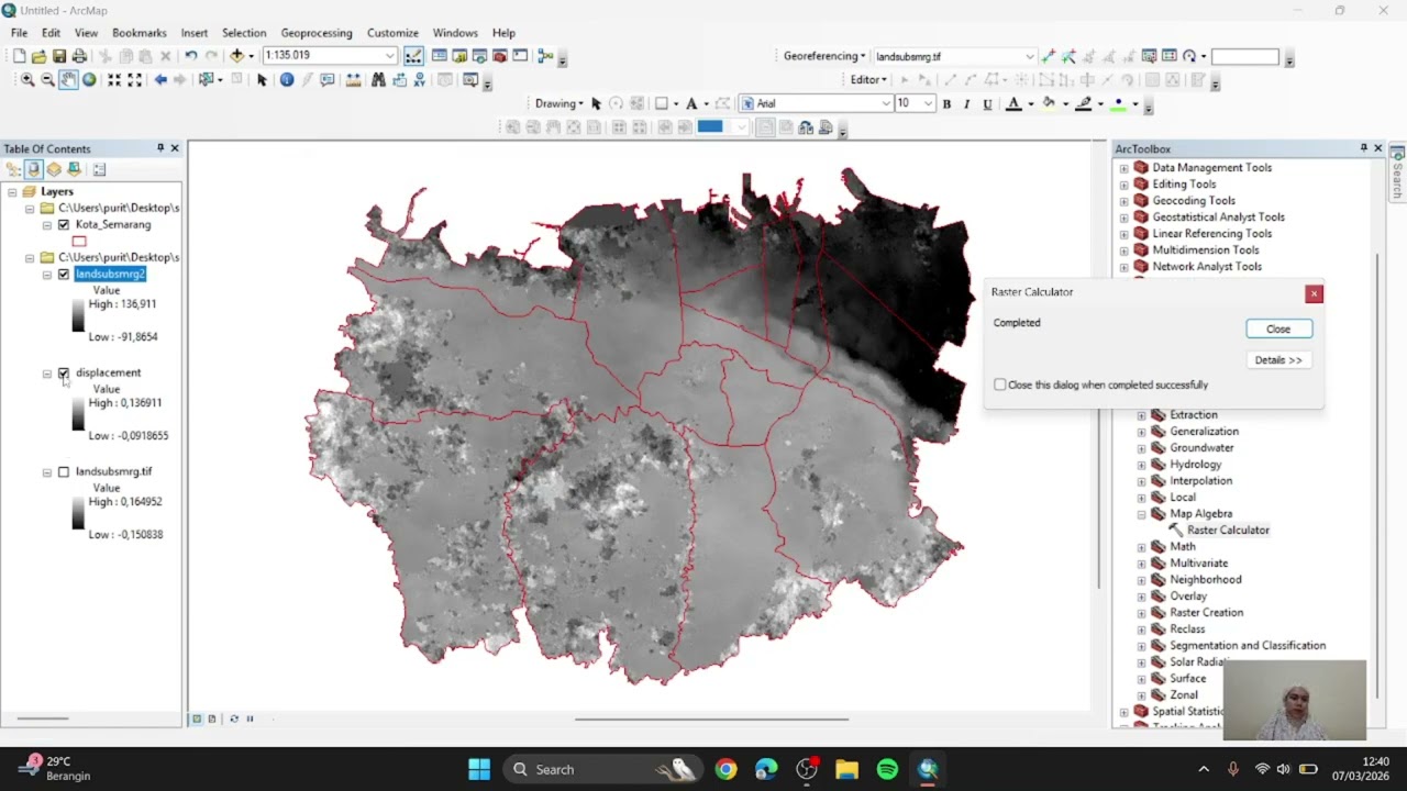 Part 2 || CMMA || Modul Analisis Land Subsidence Terhadap Kerentanan Pesisir