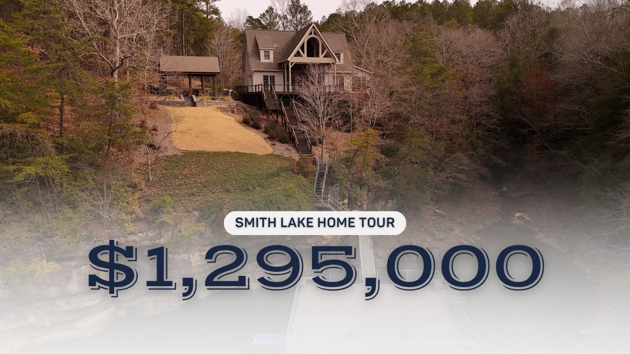🏡 Smith Lake Home for Sale | Exclusive Smith Lake Home Tour | $1.29M Waterfront Retreat