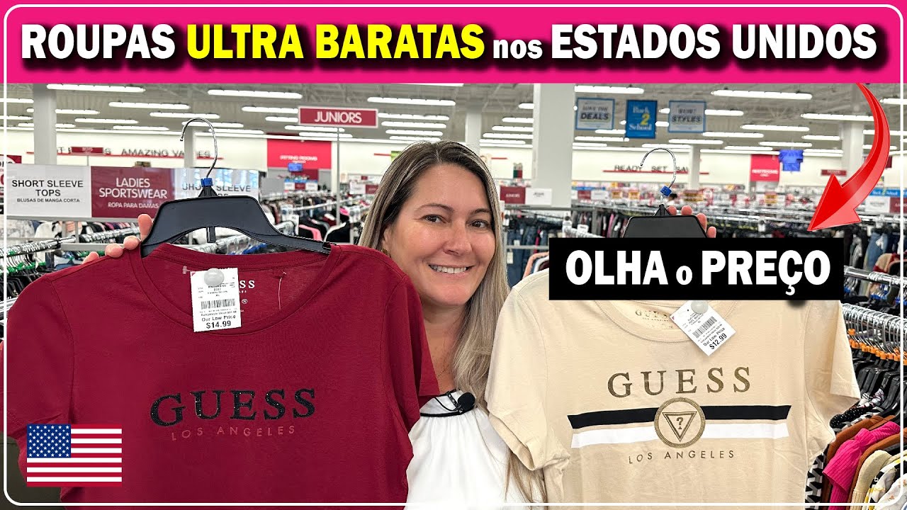 Descubra o Paraíso das Compras! Roupas com Preços Ultra Mega Baratos na Burlington em Orlando! 👗✨