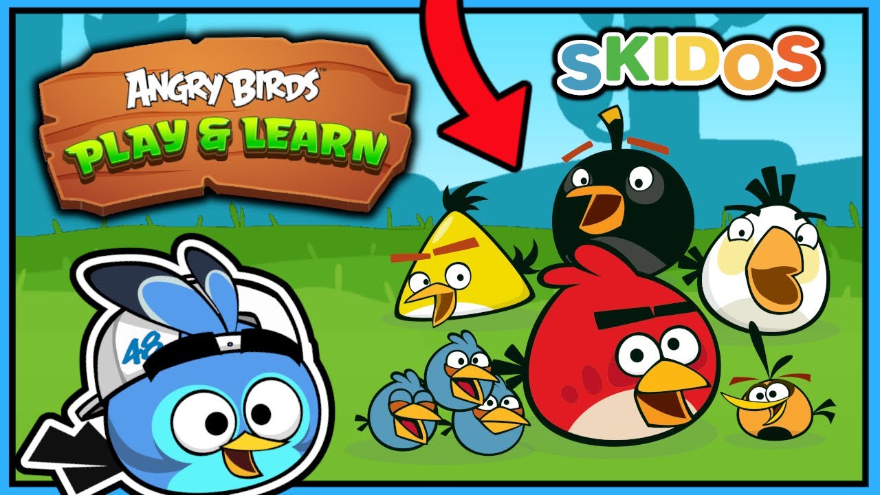 СТАЯ, ПОЛНАЯ ЭМОЦИЙ! 😀➡️😠 / Angry Birds Play & Learn SKIDOS Геймплей