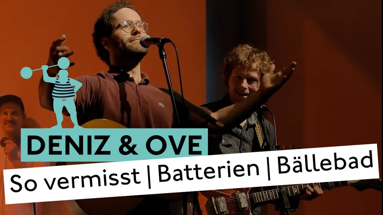 Deniz & Ove @ Wortmonster Poetry Slam für Kinder | Songs: 'So vermisst', 'Batterien', 'Bällebad'