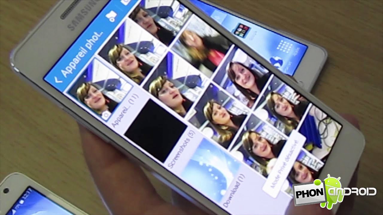 Samsung Galaxy A3, A5 et A7 Prise en main - par Phonandroid.com