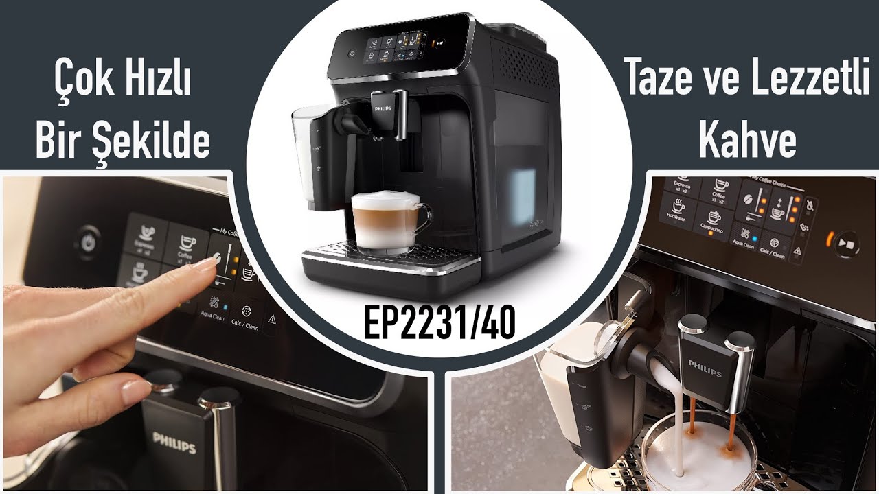 Philips Tam Otomatik Espresso Makinesini inceledik.
