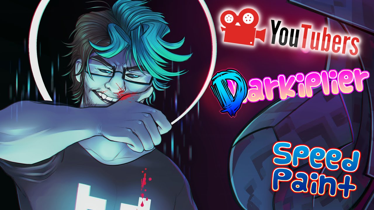 YouTubers| Darkiplier Speedpaint
